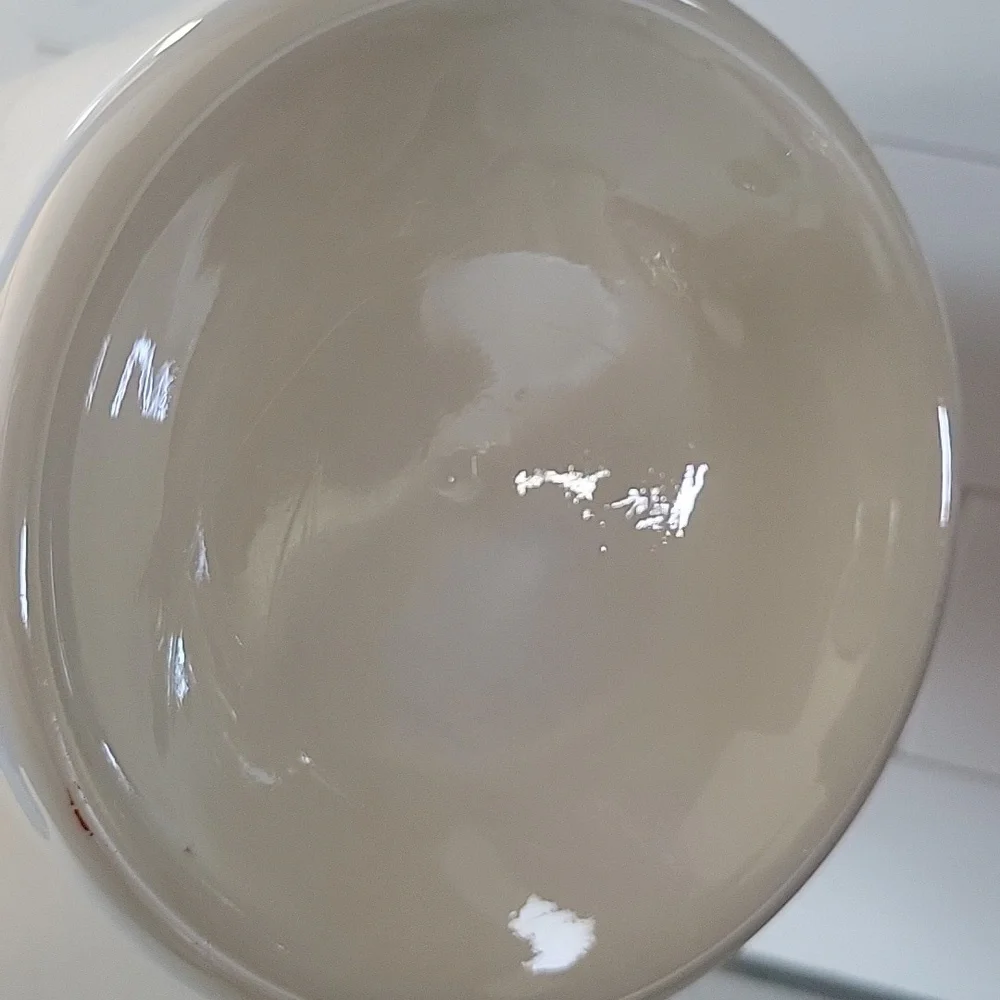 Vintage E.O. Brody Irridescent Hand Blown Glass Vase Large Made in USA MCM